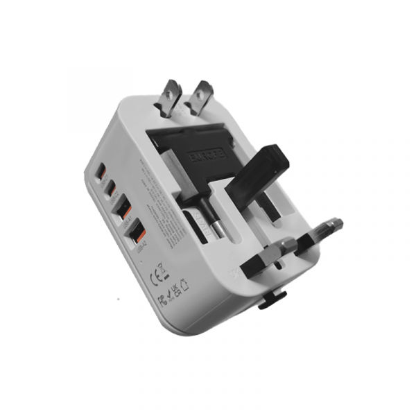 Travel Adaptor - 2U  Electronics & Gadgets Travel & Outdoor Accessories Other Travel & Outdoor Accessories New Arrivals Adaptors EGT1046-05.png