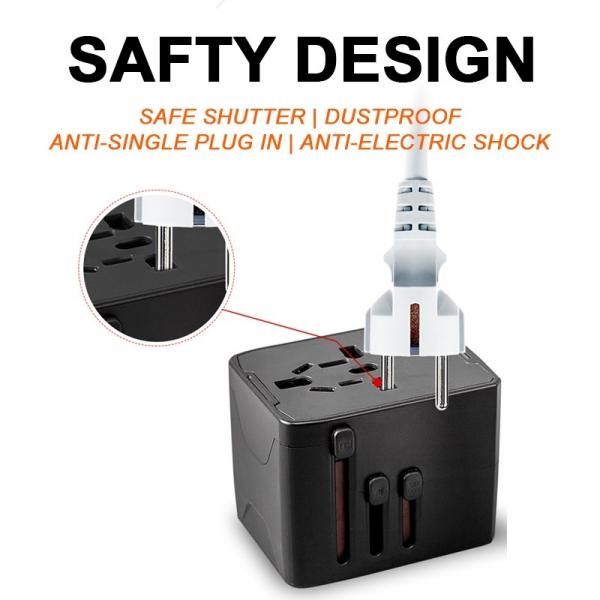Travel Adaptor - 3U + 1C - 3.5A Fast Charge  Electronics & Gadgets Travel & Outdoor Accessories Other Travel & Outdoor Accessories New Arrivals Adaptors EGT1044-07.jpg