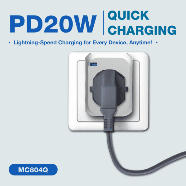 Travel Adaptor - 2U  Electronics & Gadgets Travel & Outdoor Accessories Other Travel & Outdoor Accessories New Arrivals Adaptors EGT1043-03.png