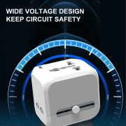 Travel Adaptor - 2U  Electronics & Gadgets Travel & Outdoor Accessories Other Travel & Outdoor Accessories New Arrivals Adaptors EGT1043-06.png