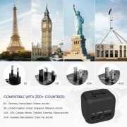 Travel Adaptor - 2U + 1C - 3.0A Fast Charge  Electronics & Gadgets Travel & Outdoor Accessories Other Travel & Outdoor Accessories New Arrivals Adaptors EGT1042-04.jpg