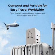 Travel Adaptor - 2U  Electronics & Gadgets Travel & Outdoor Accessories Other Travel & Outdoor Accessories New Arrivals Adaptors EGT1041-07.png