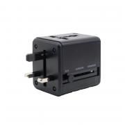 Travel Adaptor - 2 USB - 2.1A Fast Charge  Electronics & Gadgets Travel & Outdoor Accessories Other Travel & Outdoor Accessories New Arrivals Adaptors EGT1039-02.jpg