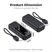 QUICKPOWER 22.5W Powerbank 10000mAh  Electronics & Gadgets New Arrivals Powerbanks EMP1163-04.png