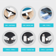 MULTICABLE - 5-in-1 60W Spring Cable  Electronics & Gadgets New Arrivals Cables EMA1054-03.png