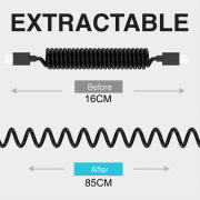 MULTICABLE - 5-in-1 60W Spring Cable  Electronics & Gadgets New Arrivals Cables EMA1054-05.png