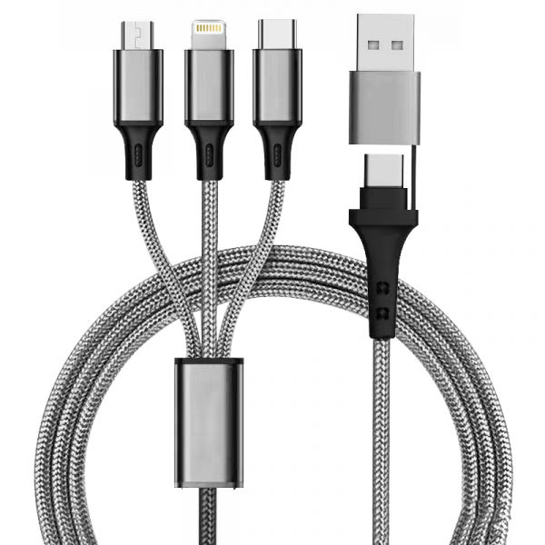 CC42C MULTICABLE - 3-in-2 Quick Charge Cable  Electronics & Gadgets New Arrivals Cables EMA1056-06.png