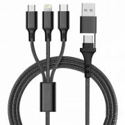CC42C MULTICABLE - 3-in-2 Quick Charge Cable  Electronics & Gadgets New Arrivals Cables EMA1056-07.png