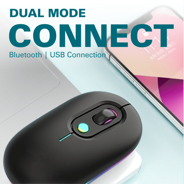 Dual Mode Rechargeable Wireless Mouse  Electronics & Gadgets Computer & Mobile Accessories New Arrivals EMM1033-07.png