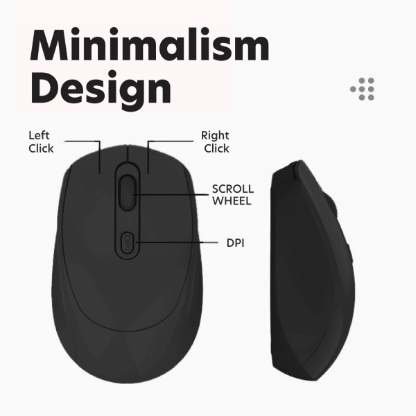 Dual Mode Rechargeable Wireless Mouse  Electronics & Gadgets Computer & Mobile Accessories New Arrivals EMM1034-04.png