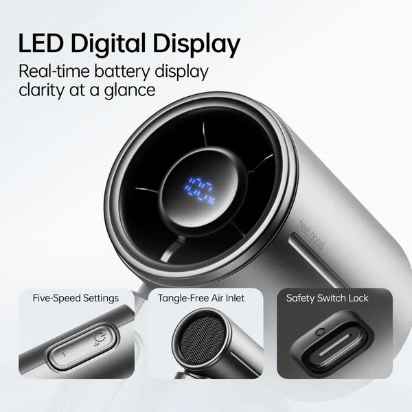 Jisulife Handheld Fan Life9S - 5000mAh  Electronics & Gadgets Others Gadget New Arrivals Handheld Fans EGF1052-06.jpg