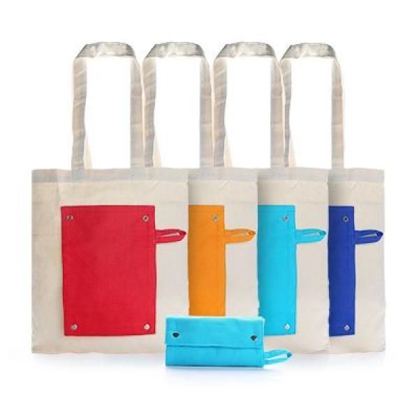 Foldable Canvas Tote Bag Tote Bag / Non-Woven Bag Bags Earth Day TNW1021-GRP