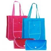 Foldable Shopping Bag w Button Tote Bag / Non-Woven Bag Bags TFS2003