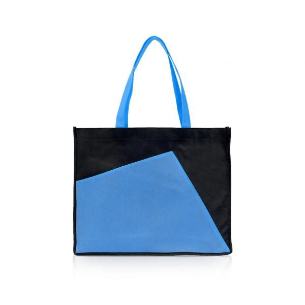 Pocket Non Woven Bag Tote Bag / Non-Woven Bag Bags Best Deals TNW1008-BLB-PG