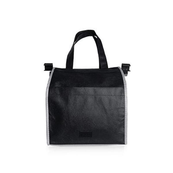 Sunlux Foldable Trolley Shopping Handbag Tote Bag / Non-Woven Bag Bags Best Deals TNW1016-BLK