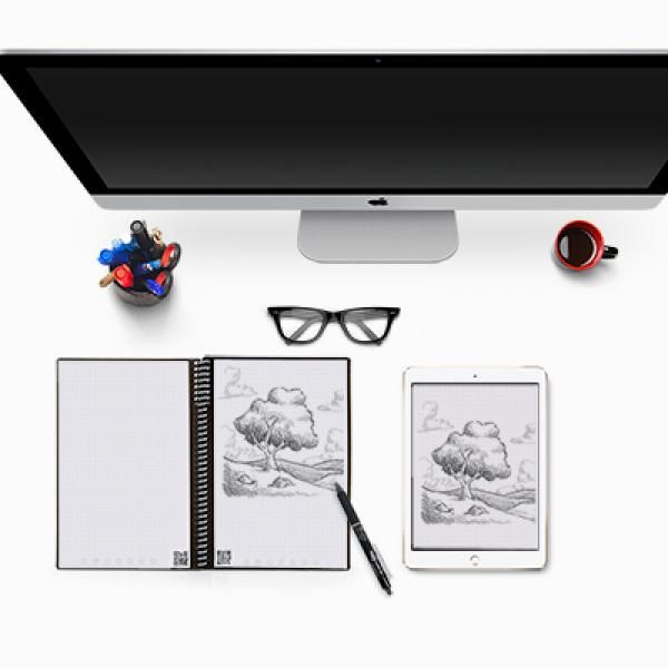 Rocketbook Everlast - Executive Office Supplies Crowdfunded Gifts Earth Day Notebooks ZNO1034-BLK_4