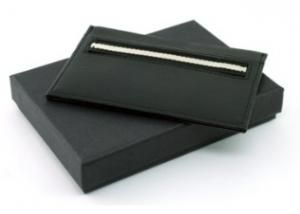 West Side Leather Card Case Small Leather Goods Leather Holder LNC008BK