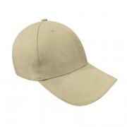 Cotton Till Cap  Sandich&Silver Buckle-AP Headgears CAP1105BEI