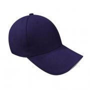 Cotton Till Cap  Sandich&Silver Buckle-AP Headgears CAP1105BLU