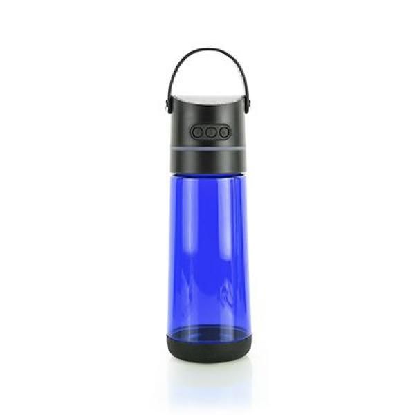 OSSI Soundtek Fusi Bottle with Bluetooth Speaker(Transparent Electronics & Technology Household Products Drinkwares Best Deals HARI RAYA NATIONAL DAY Give Back HDB1037-BLU