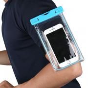 Voxkin Universal Waterproof Case with Armband Electronics & Technology Computer & Mobile Accessories Best Deals EMO1020_Blue2Thumb