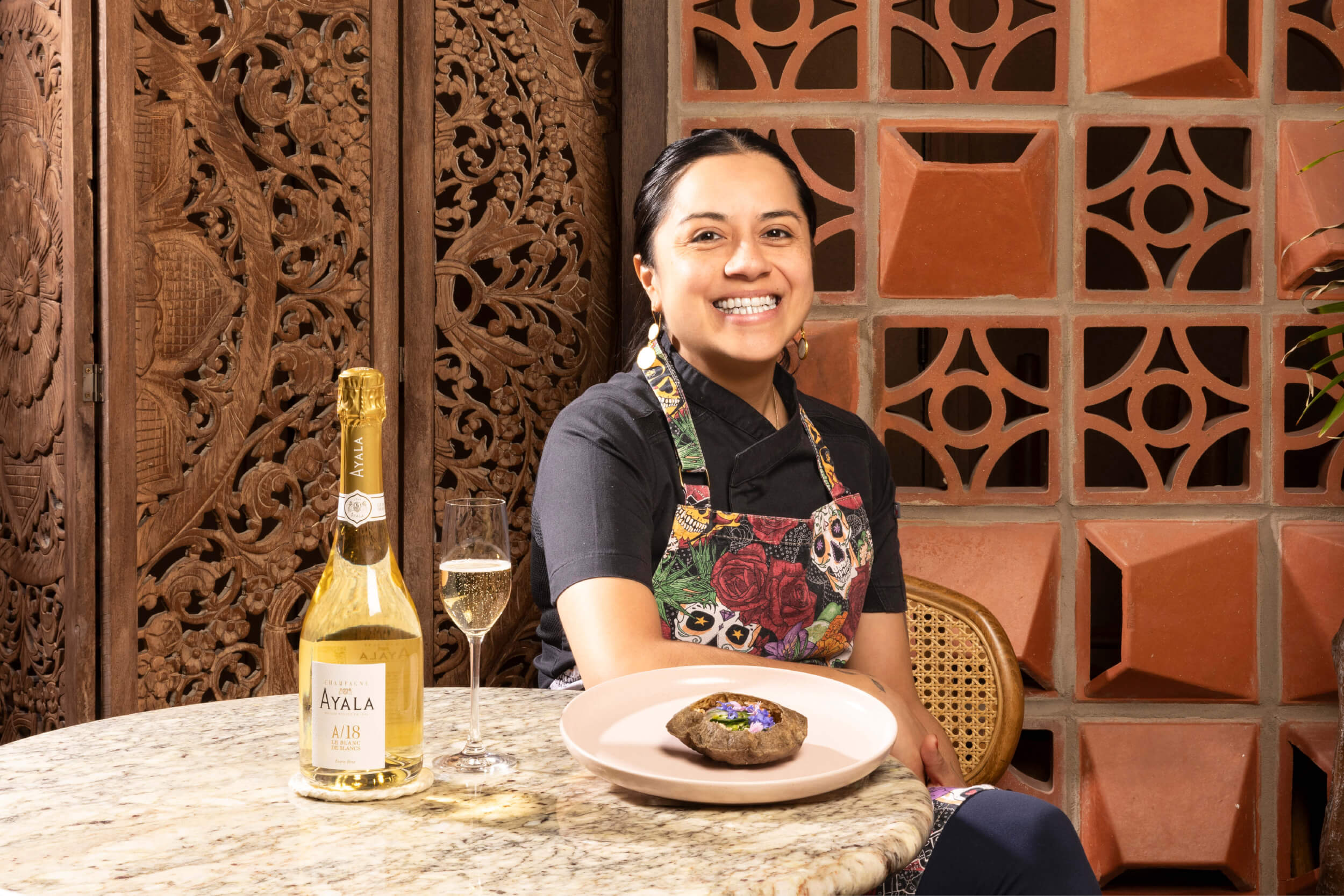 Adriana Cavita, AYALA Squaremeal Female Chef Series 2024 - Champagne Ayala