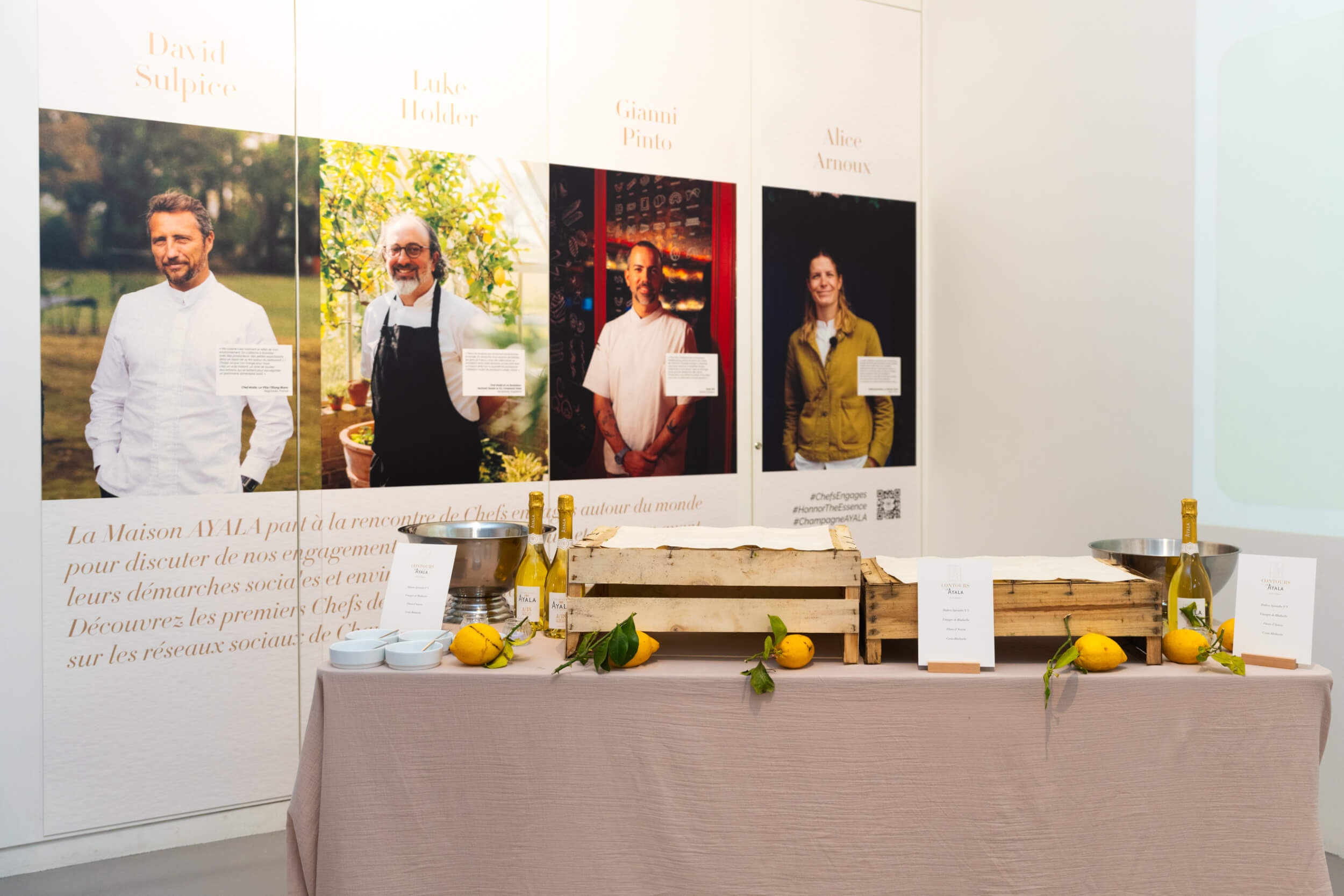 Gastronomic and committed experience in the heart of Paris - Champagne Ayala