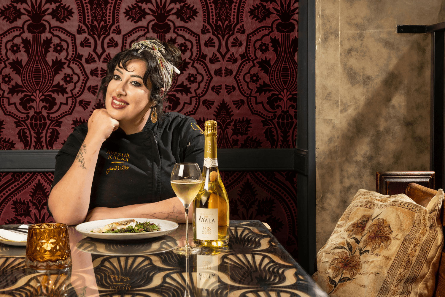 Ayesha Kalaji, AYALA Squaremeal Female Chef Series 2026 - Champagne Ayala