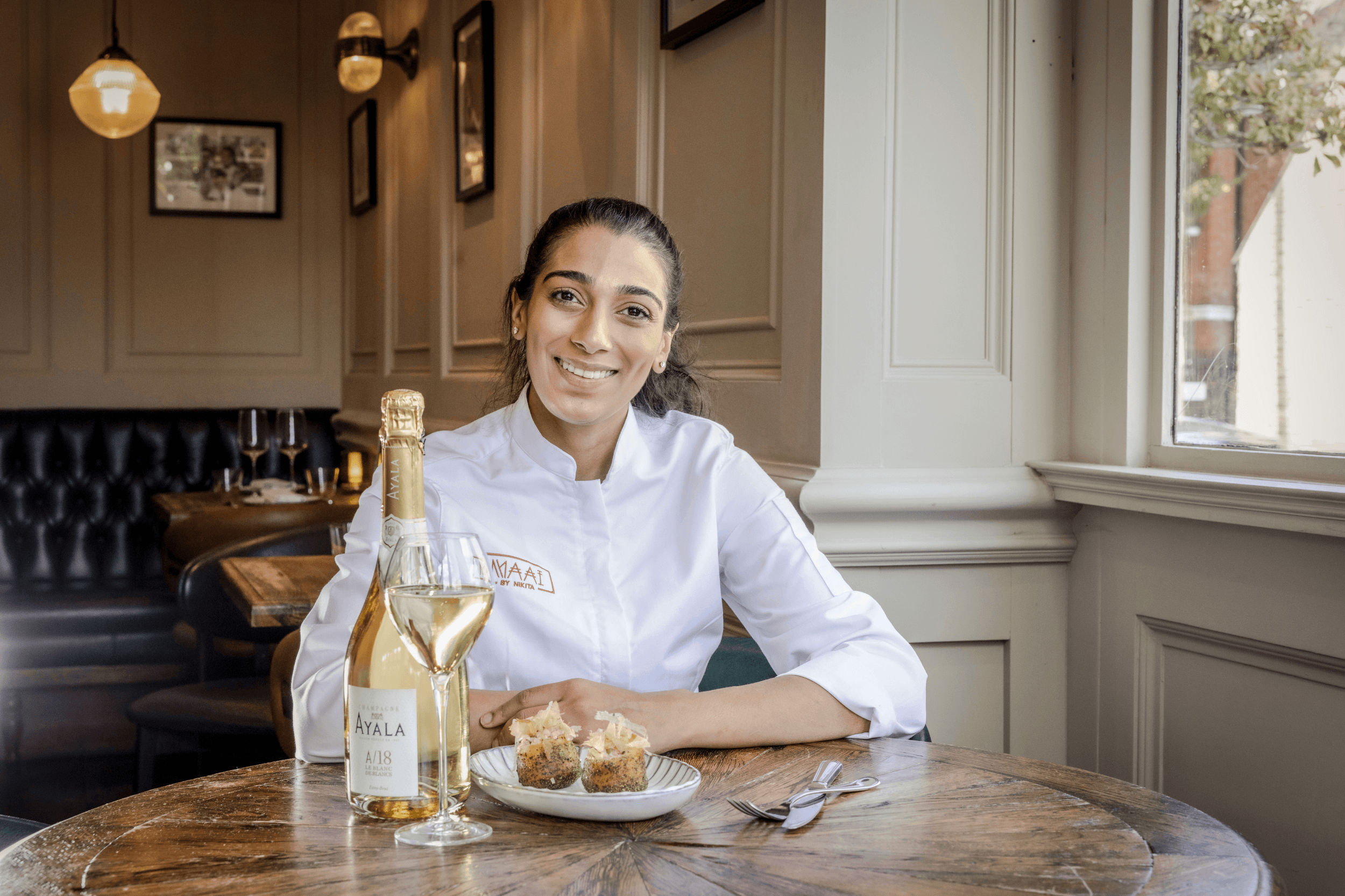 Nikita, AYALA Squaremeal Female Chef Series 2026 - Champagne Ayala