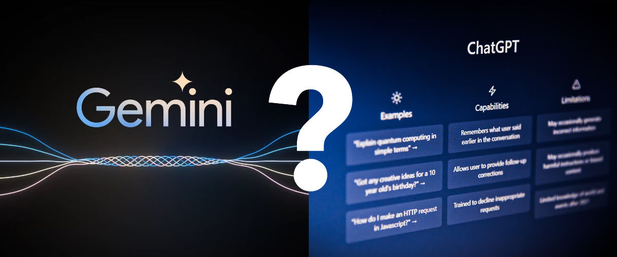 Google Gemini vs OpenAI ChatGPT | Choosing the Right AI Assistant in 2024