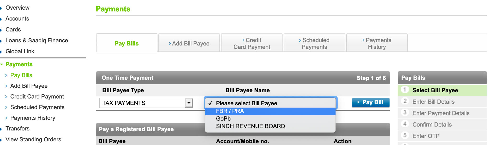 How to Pay FBR Taxes Online Using Internet Banking