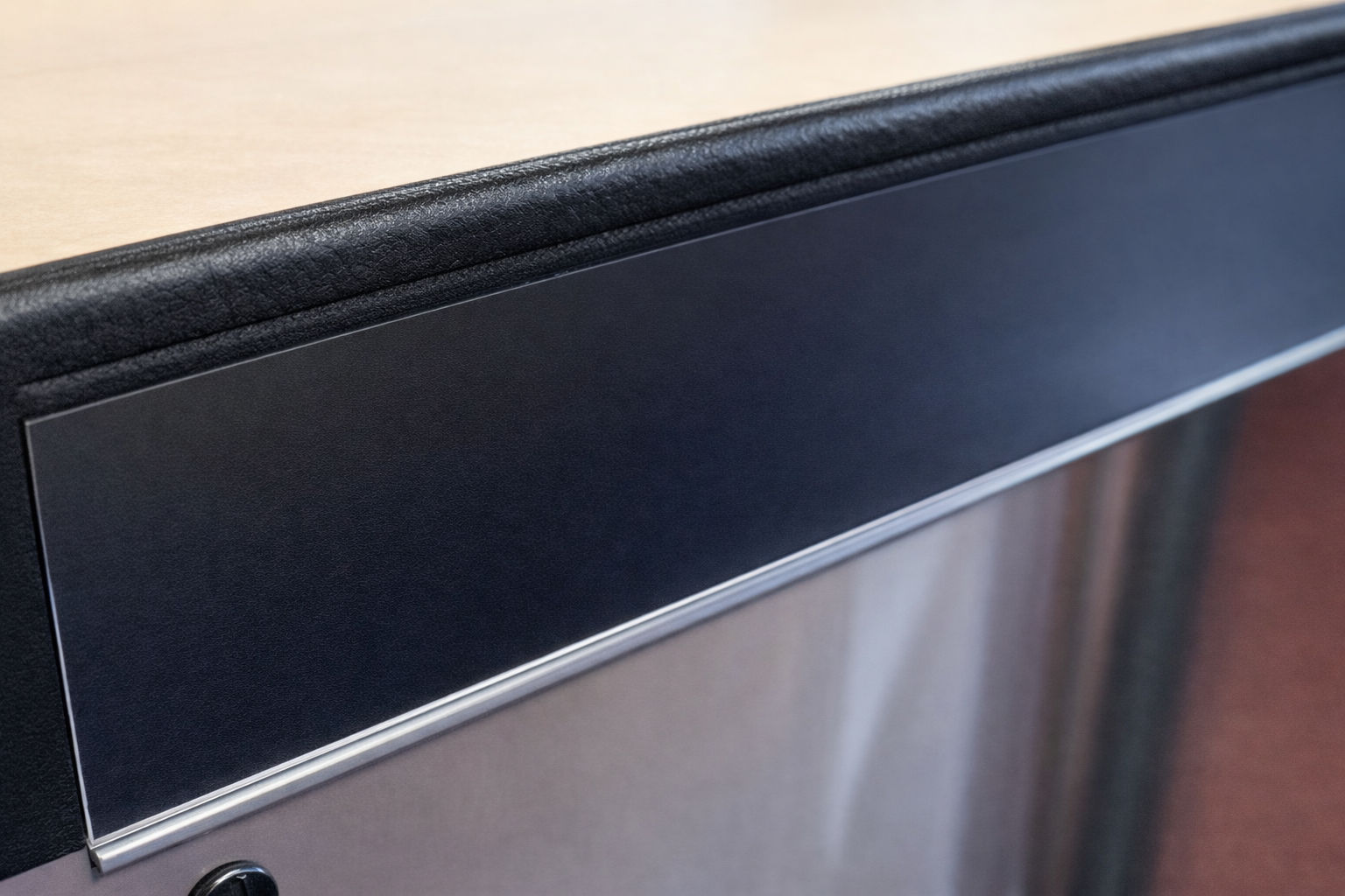 Data Strip Flat - Black back - 39mm x 1300mm