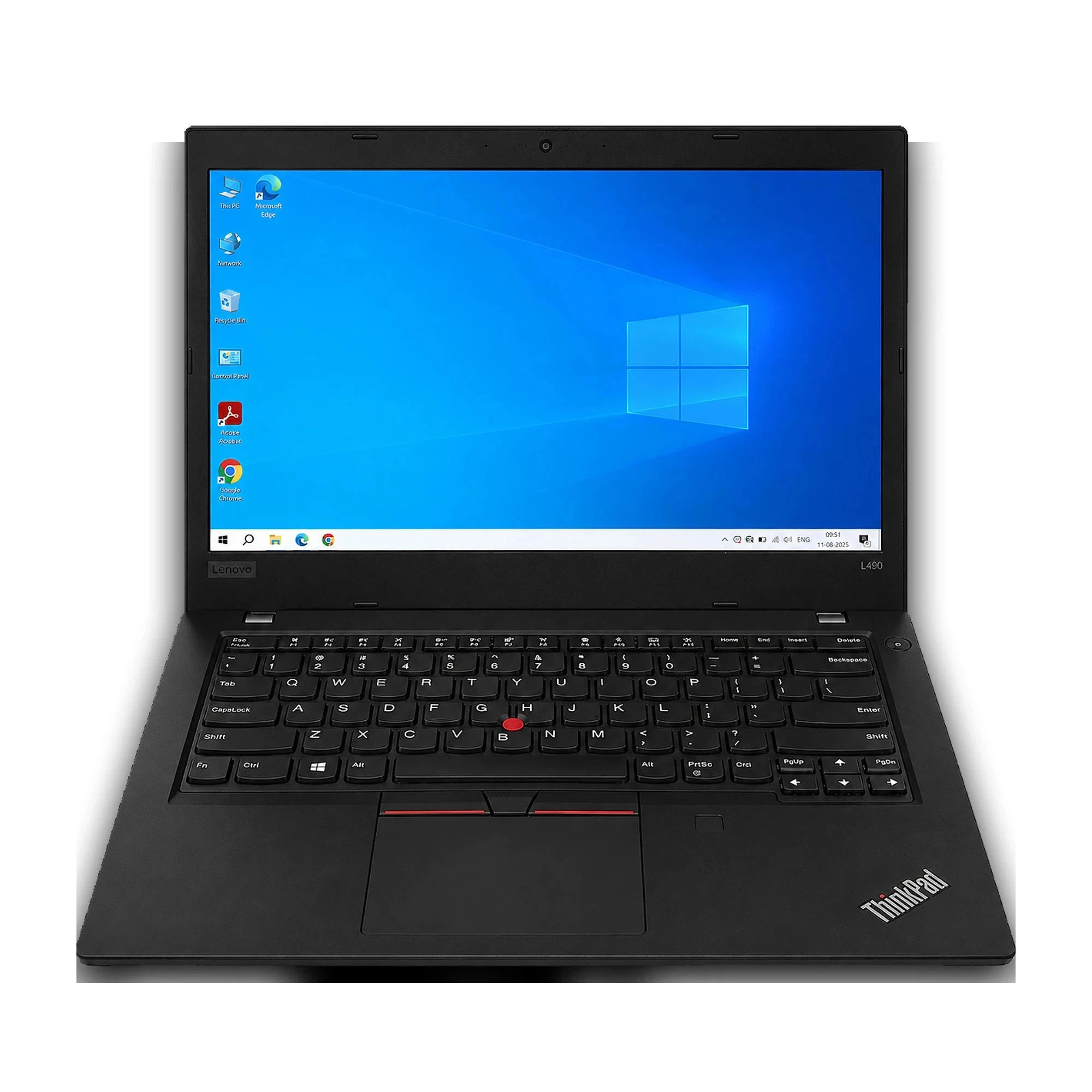 Lenovo Thinkpad L490 Refurbished Laptop – Intel Core i5 8th Gen, 14" Display, Windows 10