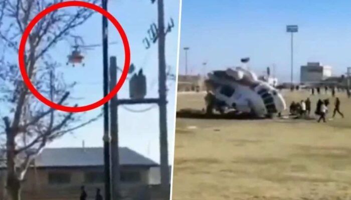 Video: Helikopter yang Membawa Menteri Iran Gagal Mendarat, 1 Tewas dan Luka-luka