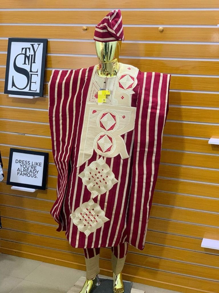 Gold Bullion Agbada Masterpieces