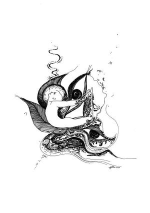 Be dažų. Zitos Vilutytės pieš.