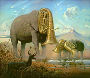 Vladimir Kush pieš.