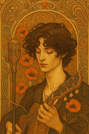 This is how Perla is imagining a singer SOMBR