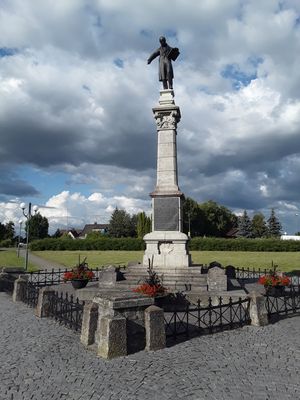 Papilėje pliaupiant lietui