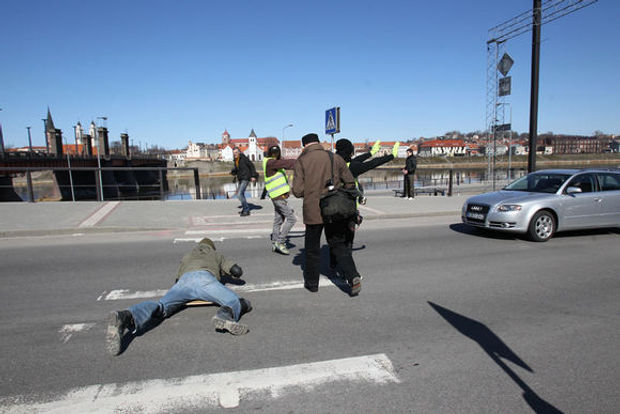 Jaras Ramūnas šliaužia. Eriko Ovčarenko / 15min.lt nuotr.