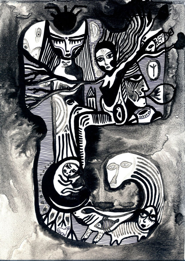 Unspeakable. Artūro Rožkovo pieš.