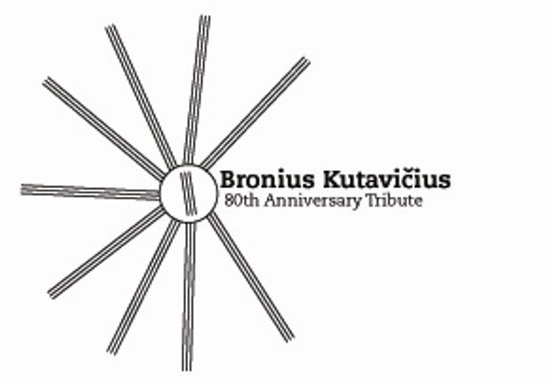 Kompozitoriaus Broniaus Kutavičiaus jubiliejinių renginių logotipas. Šaltinis - Lietuvos kompozitorių sąjunga.