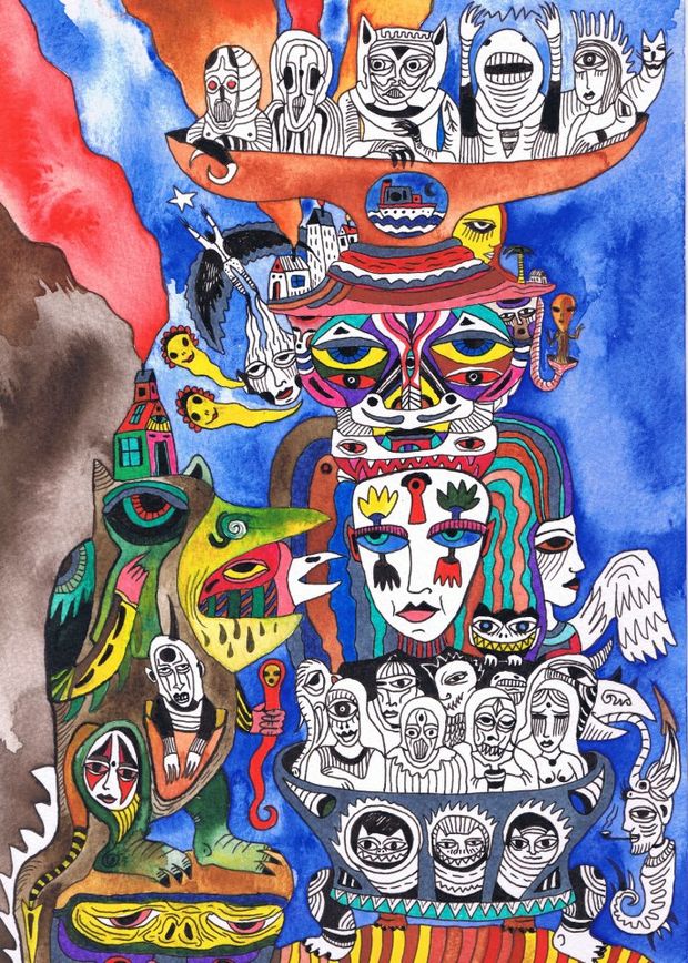 Be pavadinimo. Artūro Rožkovo pieš.