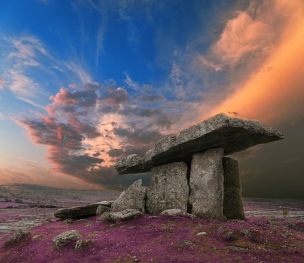 https://www.wallpaperflare.com/gray-concrete-stone-piled-up-lavender-lavender-poulnabrone-dolmen-wallpaper-hcmgi