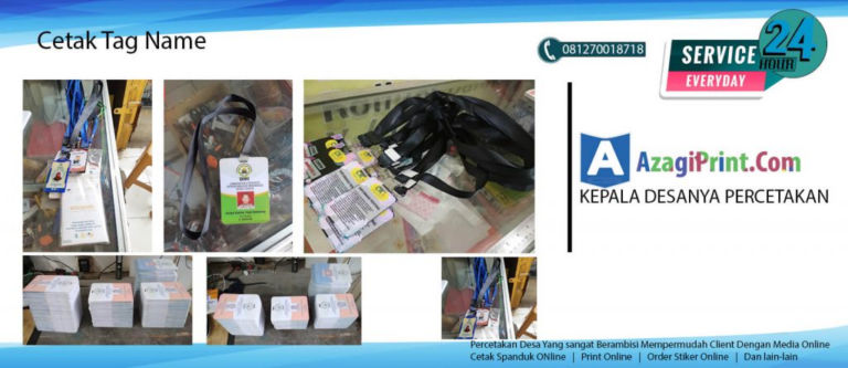 Jasa Print Laser Warna Jakarta A4, A3 Online Hingga 24 Jam 5 5 Apakah kamu sedang mencari layanan jasa Print Laser Warna yang bisa dengan layanan online Cetak Name Tag Jakarta Murah