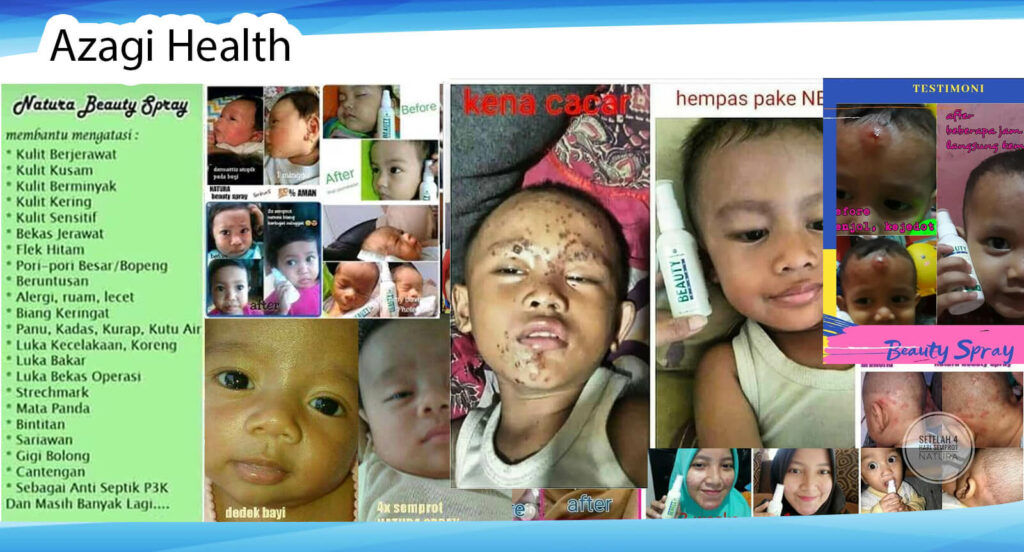 14 Manfaat Beauty Spray Natura World yang Perlu Di ketahui 9 9 Azagi Health adalah salah satu tempat Jual Natura spray Member Resmi, Di kesempatan kali ini kami akan sedikit lebih menjelaskan Manfaat Beauty Spray Natura World untuk kesehatan Testimoni Beauty Spray