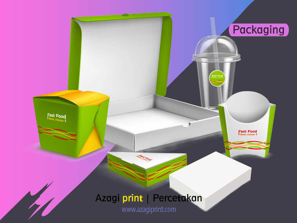 Cetak Packaging, Box Makanan