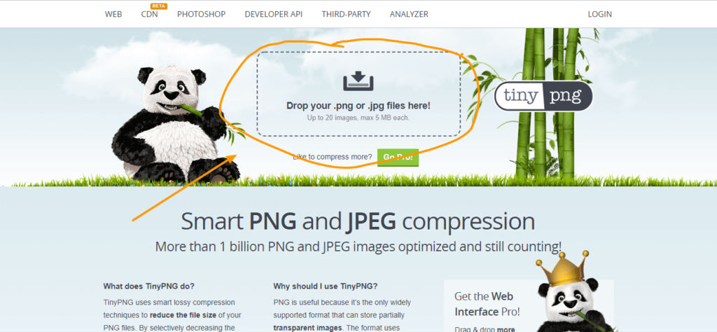 Cara Memperkecil ukuran Foto dengan Tinypng 3 3 Dalam artikel ini, kamu akan mempelajari bagaimana cara Memperkecil ukuran Foto Cara Memperkecil ukuran Foto dan png