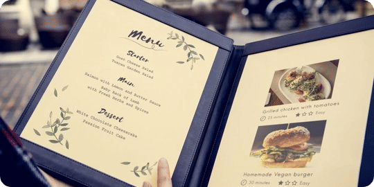 Tips Membuat Daftar Menu Supaya Restoranmu Tambah Asyik 4 4 Tips Membuat Daftar Menu. Dalam suatu bisnis kuliner, tentu core business-nya terletak pada menu yang lezat dan mampu membuat konsumen merasakan kelezatan. Meski begitu, cita rasa menu tersebut ternyata tidak cukup. Ada hal yang kerap diabaikan oleh pelaku usaha padahal sangat mendukung penjualan. Ya, itu lah daftar menu! Tips Membuat Daftar Menu