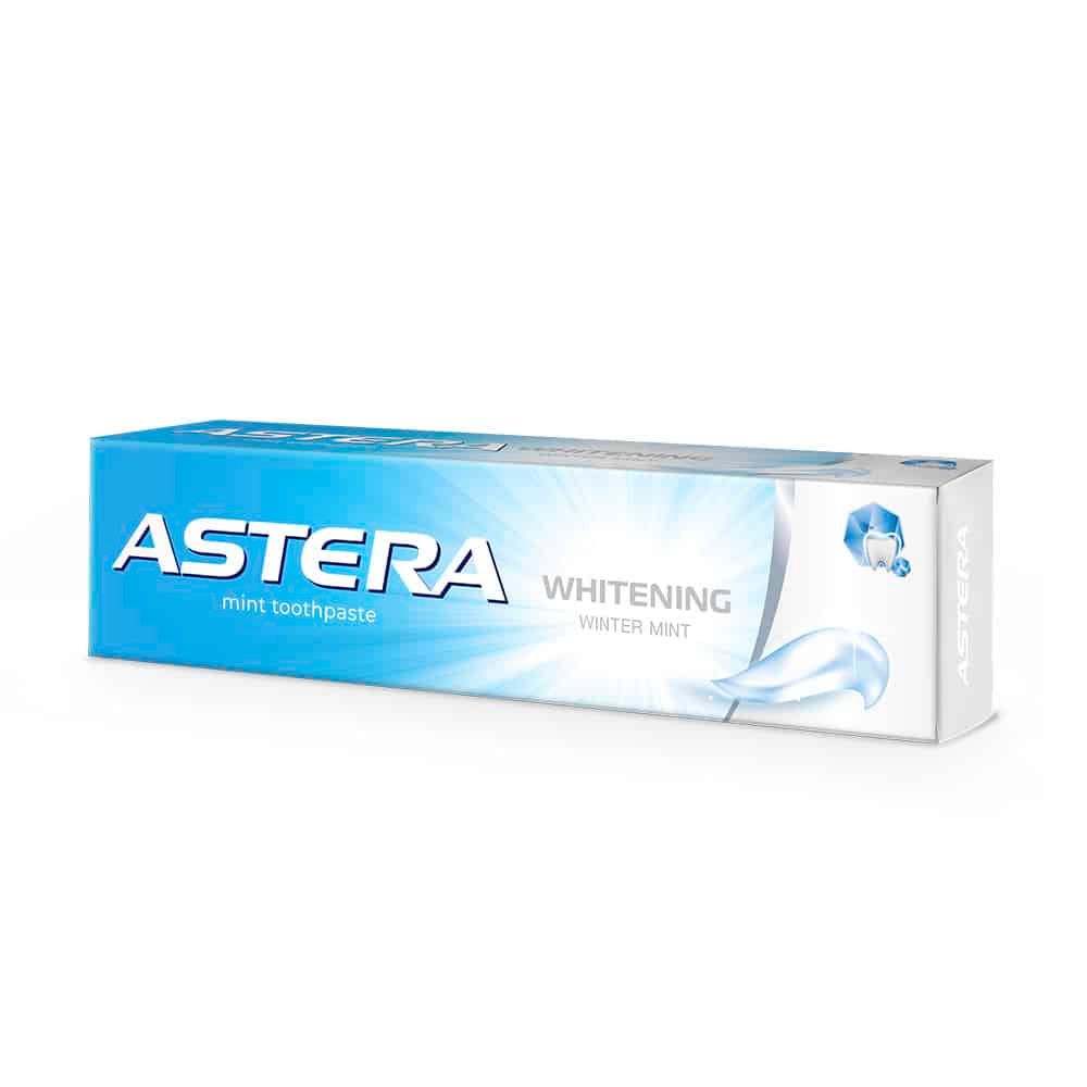 ПАСТА ЗА ЗЪБИ АСТЕРА 100мл WHITENING-нова